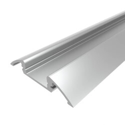 Профиль алюминиевый для порогов LC-LPP-0636-2 Anod