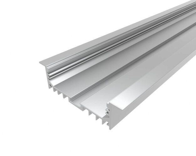 Профиль врезной алюминиевый LC-LPV-2073-2 Anod - фото