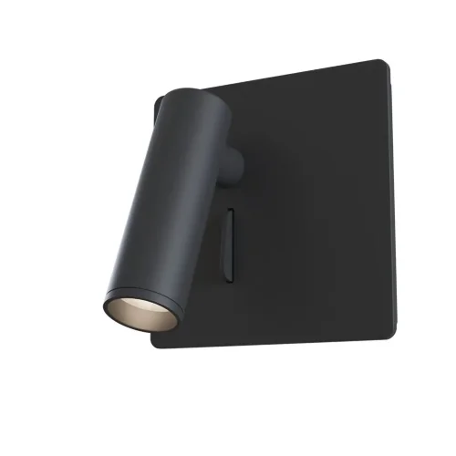 Настенный светильник (бра) Mirax 3000К 3Вт IP 20 (Черный) - фото 2