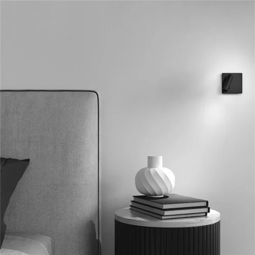 Настенный светильник (бра) Mirax 3000К 3Вт IP 20 (Черный) - фото 5