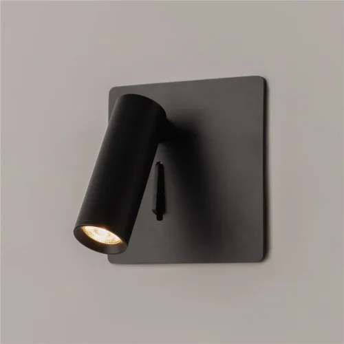 Настенный светильник (бра) Mirax 3000К 3Вт IP 20 (Черный) - фото 10