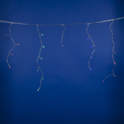 ULD-B2005-048-DTA MULTI IP20 Бахрома светодиодная, 2м, 48 светодиодов, Разноцветный свет, Провод прозрачный