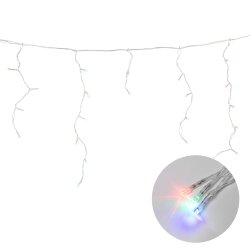 ULD-B2005-048-DTA MULTI IP20 Бахрома светодиодная, 2м, 48 светодиодов, Разноцветный свет, Провод прозрачный