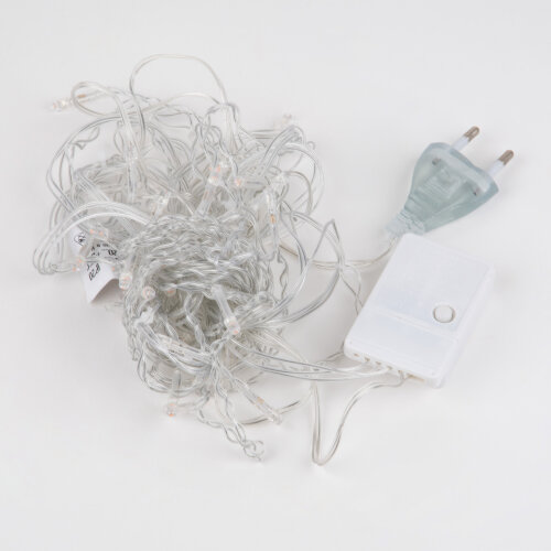 ULD-B2005-048-DTA MULTI IP20 Бахрома светодиодная, 2м, 48 светодиодов, Разноцветный свет, Провод прозрачный - фото 6