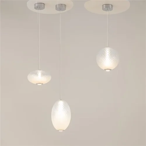 Подвесной светильник Bruma 3000К 12Вт (Хром) - фото 12