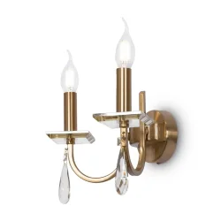 Настенный светильник (бра) Freya FR1006WL-02G (Латунь)