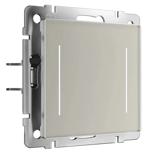 Умный сенсорный выключатель двухклавишный (дымчатый) W4523641 - фото