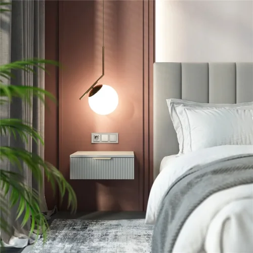 Умный сенсорный выключатель двухклавишный (дымчатый) W4523641 - фото 6