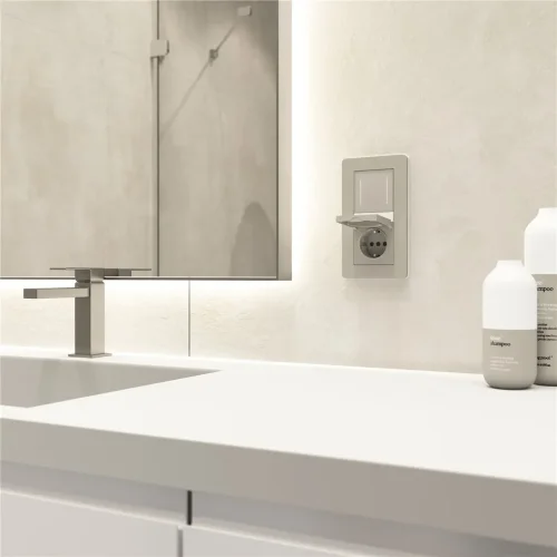 Умный сенсорный выключатель двухклавишный (дымчатый) W4523641 - фото 8