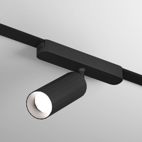 DK5340-BK Светильник для трека Air, серия Spot 4000 со светодиодом, ?40*H147мм, 48V DC, 7W, RA?95, 24°, 4000K, IP20, черный, алюминий.