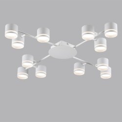 Люстра потолочная «LUMION» 8235/12C, серия: GARETA (крепление на планке) - -