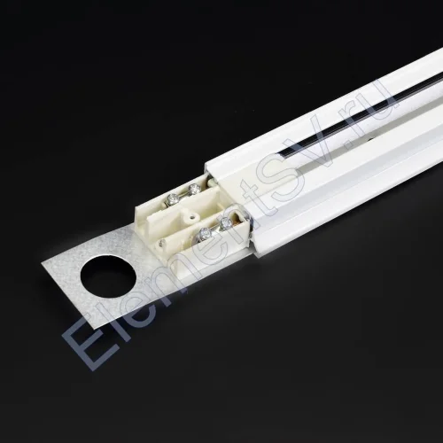 Трек для спотов 2L 1м NX24 (однофазный, 2 провода, белый) - фото 2.