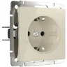 Розетка с заземлением (слоновая кость) W1171003 - фото