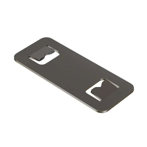 Коннектор прямой для встраиваемого шинопровода Basity (Серебро) - фото