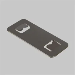 Коннектор прямой для встраиваемого шинопровода Basity (Серебро)