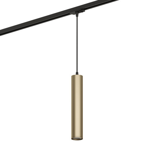 DK6210-BG Трековый светильник IP 20, 15 Вт, GU10, матовое золото с черным, алюминий. Фото 2