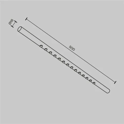 Светильник Points для системы освещения Axity 3000/6000К 12Вт 36° (Черный) - фото 2