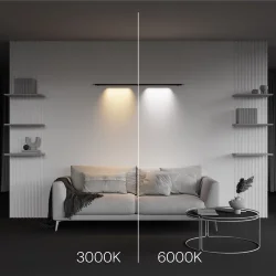 Светильник Points для системы освещения Axity 3000/6000К 12Вт 36° (Черный)