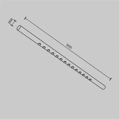 Светильник Points для системы освещения Axity 3000/6000К 12Вт 36° (Черный) - фото 8