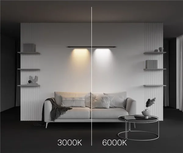 Светильник Points для системы освещения Axity 3000/6000К 12Вт 36° (Черный) - фото 7