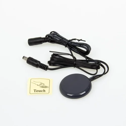 Диммер сенсорный YK-GMCM001 P747 (DC12V 60W, 24V 100W, плавн. вкл/выкл, скрытая установка, черный) - фото I