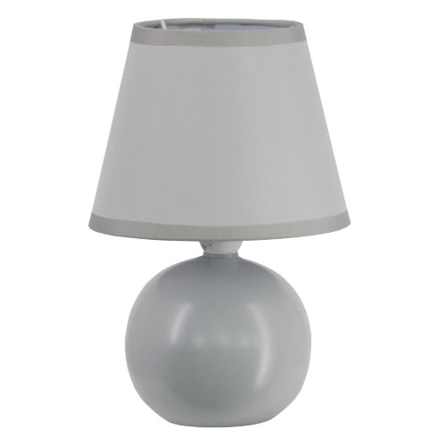 UML-B303 E14 GREY Светильник настольный декоративный под лампу Е14, 40W, Механический выключатель, Серый - фото 2