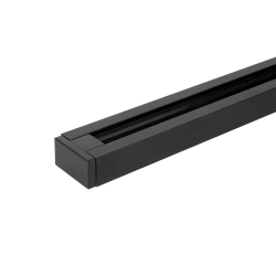 Шинопровод RB1000-BL однофазный подвесной и накладной с вводом питания 1000x33х18мм черный IN HOME