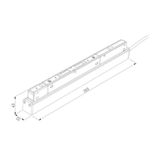 Slim Magnetic Блок питания 200W черный 95042/00 95042/00 - фото 4