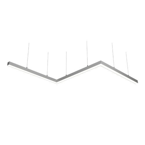 Светильник WOLTA PRO КОНТУР ЗИГЗАГ ДСО03-108-701-4К-С Матовый - фото 1.