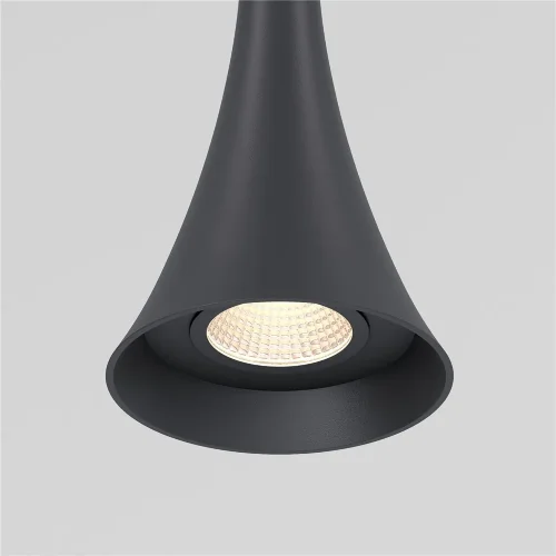 Светильник подвесной светодиодный Hall 5W 3000K черный 50314 LED - фото 3