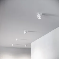 Встраиваемый поворотный светодиодный светильник 8W 4200K белый 25035/LED (062933)
