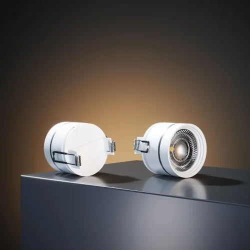 Встраиваемый поворотный светодиодный светильник 8W 4200K белый 25035/LED - фото 5