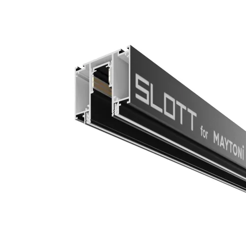 Шинопровод встраиваемый для натяжного потолка Technical TRX034D-422B (Черный) - фото