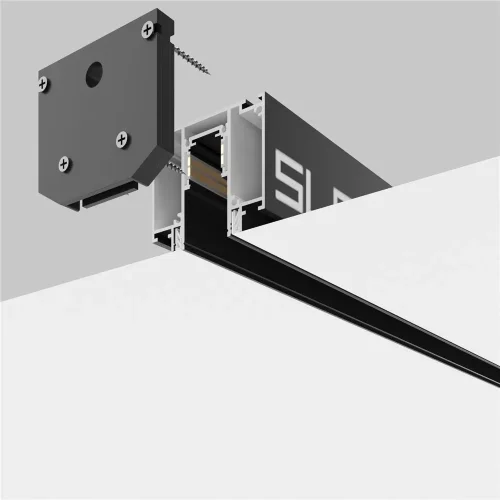 Шинопровод встраиваемый для натяжного потолка Technical TRX034D-422B (Черный) - фото 4