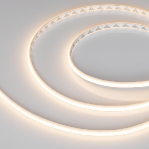 Светодиодная лента герметичная MICROLED-PW-M288-10mm 24V Warm3000 (12 W/m, IP66, 2216, 5m) (Arlight, 5 лет) 046752 - фото