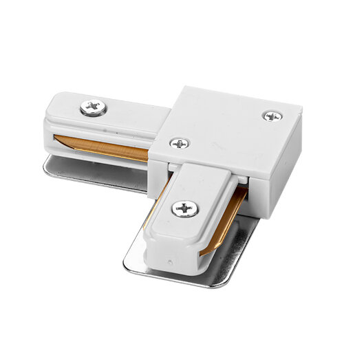 Коннектор угловой WOLTA WTL-AC/01W Белый - фото 1.