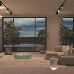 Трековый светильник Onda Unity 4000K 18Вт 120° (Черный)