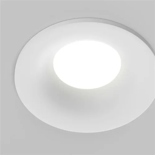 Встраиваемый светильник Slim GU10 x 10Вт IP 44 (Белый) - фото 2