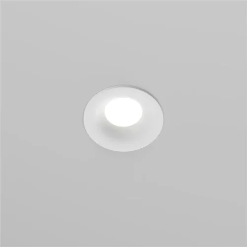 Встраиваемый светильник Slim GU10 x 10Вт IP 44 (Белый) - фото 3