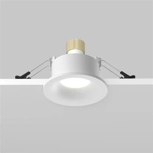Встраиваемый светильник Изящность / Slim 1*GU10 10 Вт IP 44 (Белый) DL027-GU10-W - фото 4