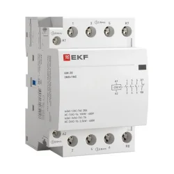 Контактор модульный КМ 20А 3NО+NC (3 мод.) EKF km-3-20-31