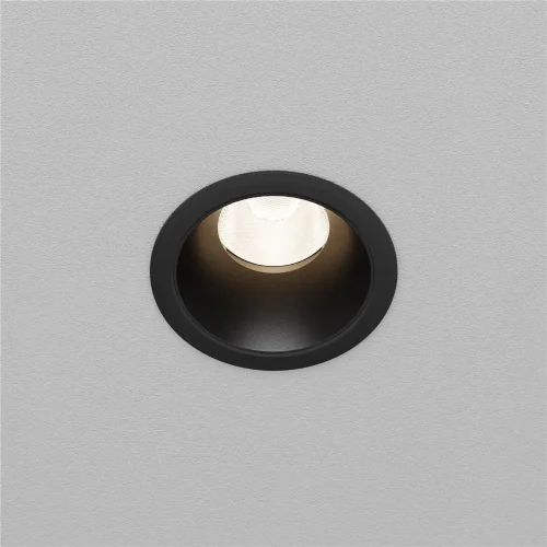 Встраиваемый светильник Dip Hight 4000K 10Вт 50° (Черный) - фото 9