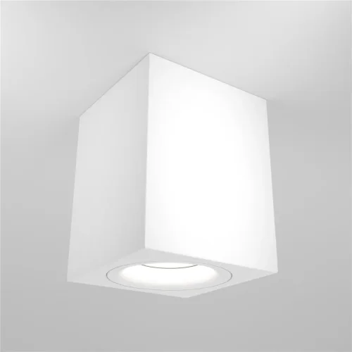 Потолочный светильник Изящность / Slim 1*GU10 10 Вт (Белый) C013CL-01W - фото