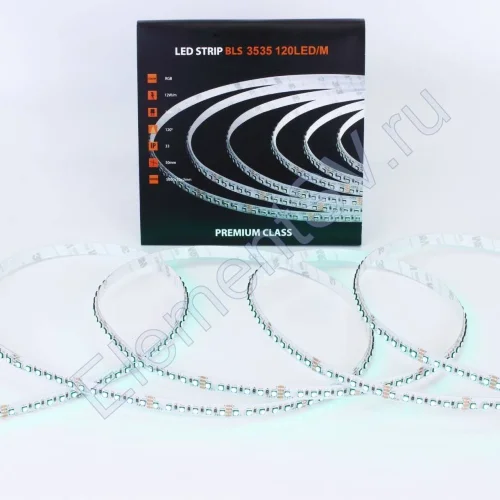 Светодиодная лента Class Premium 3535 120 led/m, RGB, 24V, IP33, А48 - фото 2.