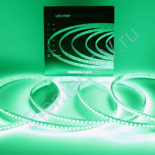 Светодиодная лента Class Premium 3535 120 led/m, RGB, 24V, IP33, А48 - фото 4.