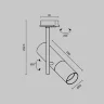 Трековый светильник Элти / Elti Unity GU10 10Вт (Черный) TR005-1-GU10-BG - фото 9