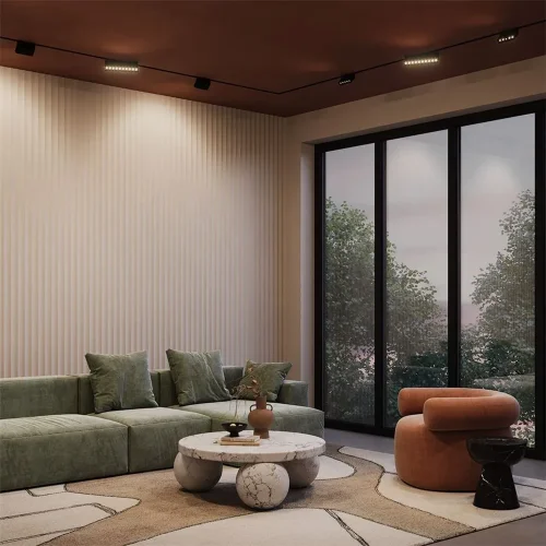 Трековый светильник Points Rot Gravity 4000K 10Вт 30° (Черный) - фото 5