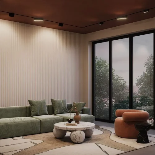 Трековый светильник Points Rot Gravity 4000K 10Вт 30° (Черный) - фото 4