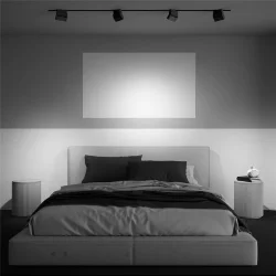 Трековый светильник Точки / Points Rot Gravity 4000K 10Вт 30° (Черный) TR077-2-10W4K-B