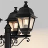 Садово-парковый светильник Abbey Road E27х3 60Вт IP 44 (Черный) - фото 5